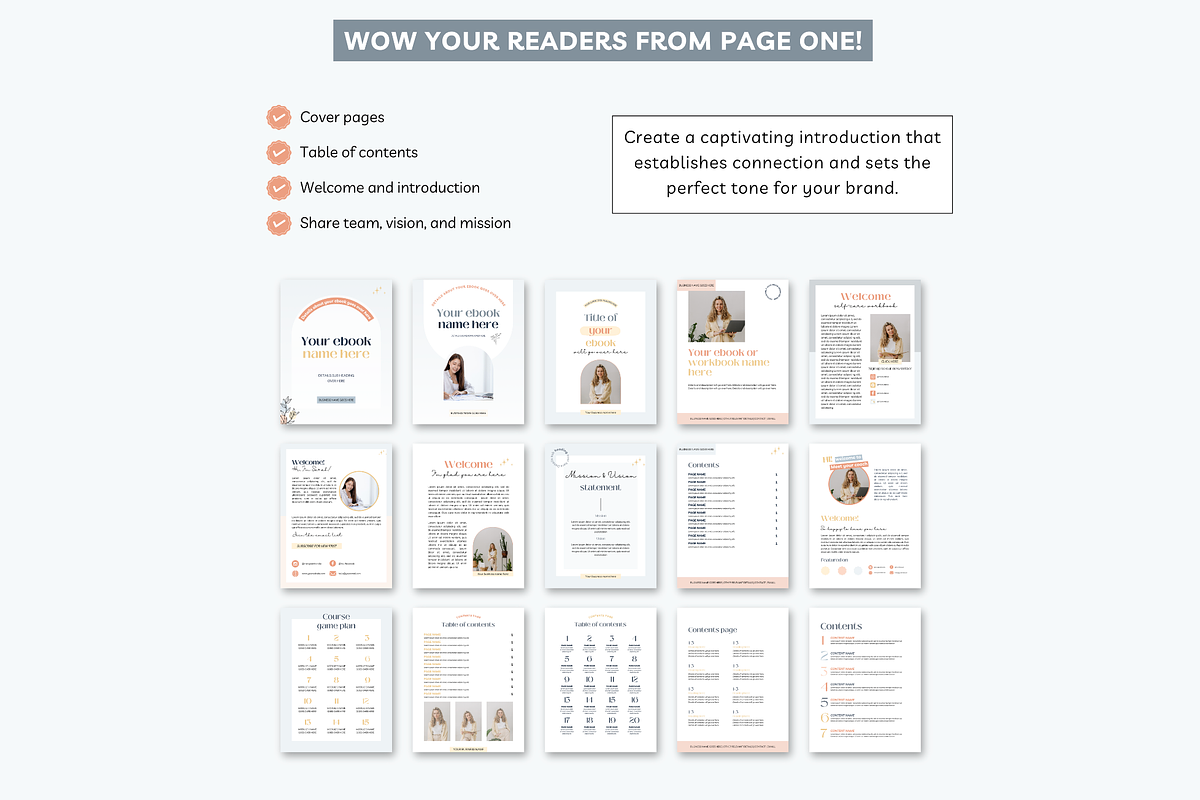 Ebook Workbook Canva Template preview 6
