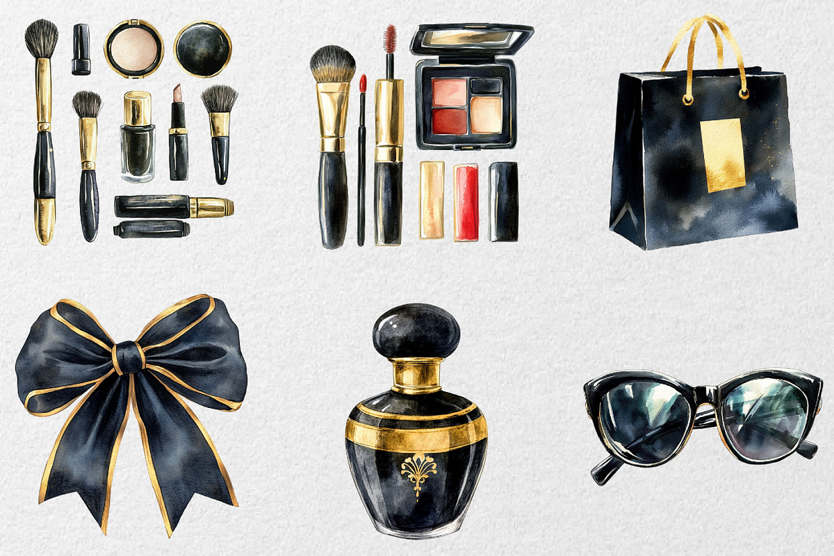 Luxury Shopping  Black Friday Clipar, an Illustration by DreamCafeArt (Photo 2 of 7)