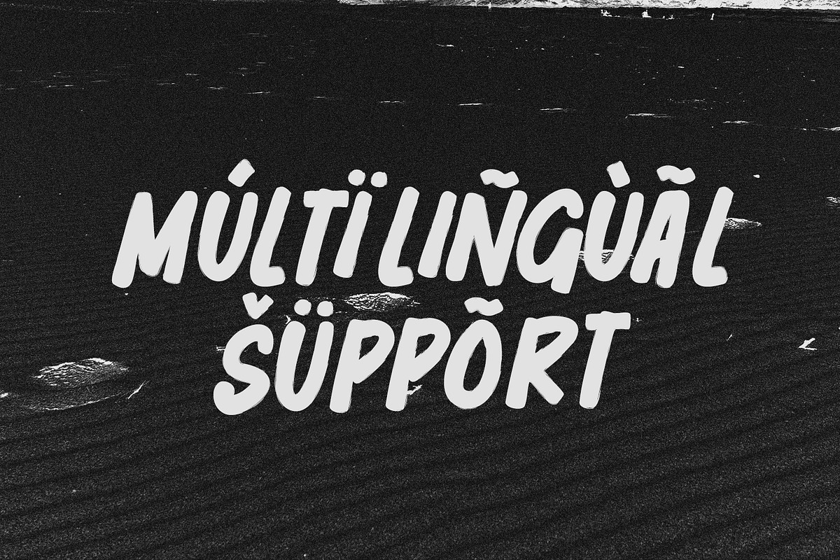 Gastetla Brush Display Font, a Sans Serif Font by Maulana Creative (Photo 3 of 7)