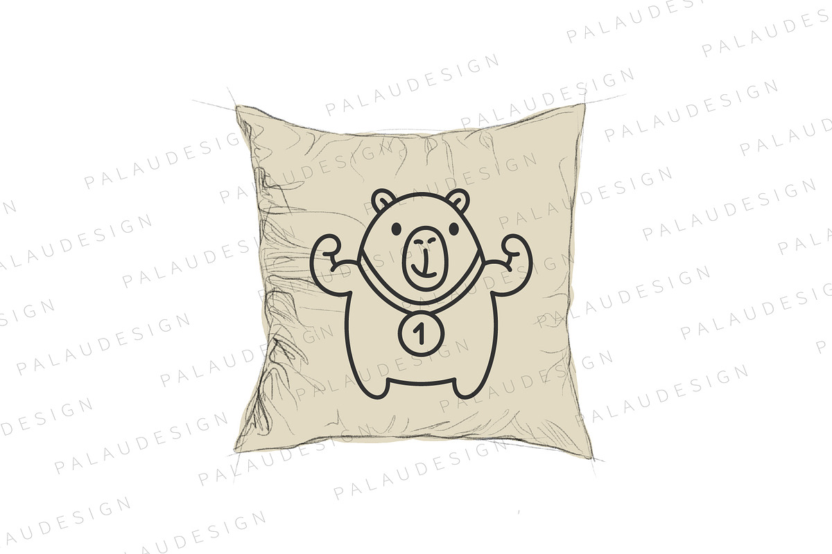 Cute Capybara Sporty Style, a Sport Illustration by Palau (Photo 3 of 12)
