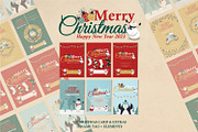Christmas Card Templates & Elements, a Card Template by Uncarving (Thumbnail 2 of 11)