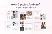 Blogger Media Kit & Proposal, a Resume Template by AdoredDesigns.com (Thumbnail 2 of 5)