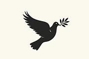 Peace Dove Silhouette Bundle, an Illustration by BIPLOB EXPERT (Thumbnail 20 of 21)