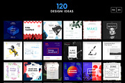 Social Media Template Bundle Sale, a Social Media Template by Amber Graphics (Thumbnail 4 of 6)