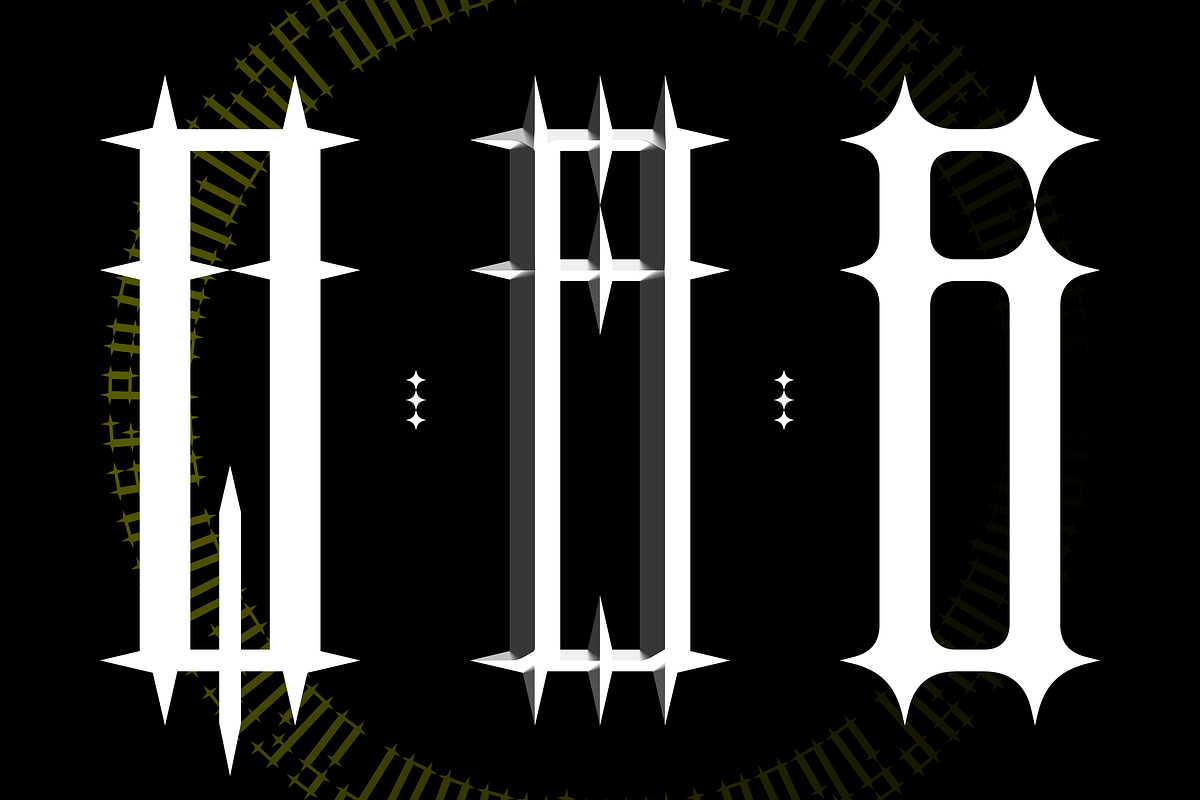 Eclypse Font Family, a Symbol Font by Font For Zula™ (Photo 7 of 11)
