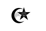 Moon Star Sun Silhouette Bundle, a Graphic by Designer_Momina (Thumbnail 3 of 10)