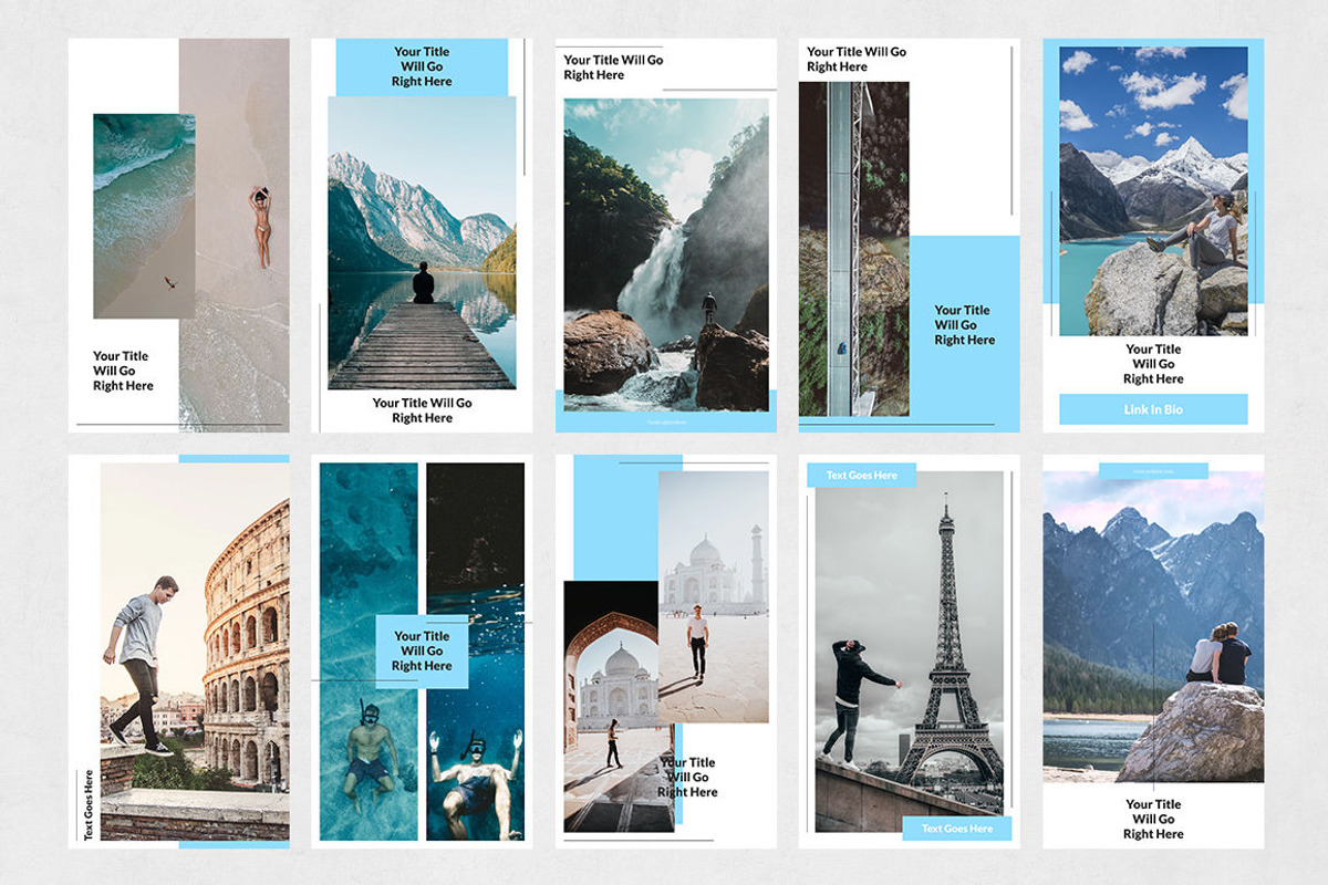 Travel Animated Instagram Stories, a Social Media Template by Social Corner Graphics (Photo 8 of 9)