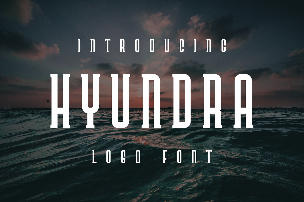 Hyundra, a Slab Serif Font by lelevien (Photo 1 of 4)