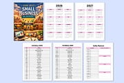 2026–2027 Small Business Planner, a Stationery Template by Shumaya (Thumbnail 2 of 5)