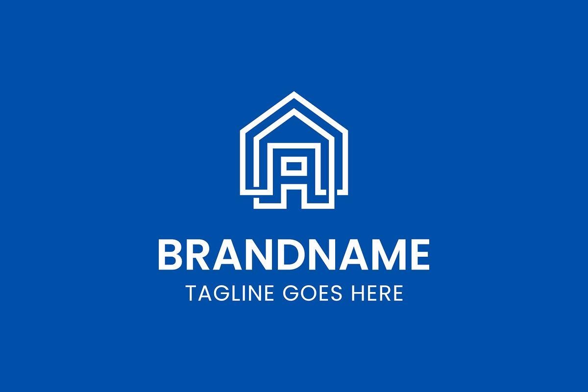 Letter A Home Property Modern Logo, a Branding & Logo Template by Pray Art Design Studio (Photo 2 of 2)