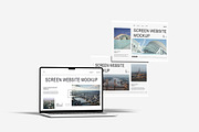 Laptop Screen mockup, a Wearable Device Mockup by Alhaytar (Thumbnail 4 of 5)