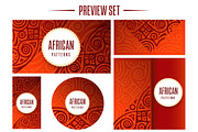 Collection African Vector Patterns, a Pattern Graphic by ToozDesign (Thumbnail 2 of 3)