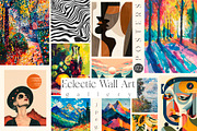 Eclectic Wall Art. Posters., a Background Graphic by Designwork (Thumbnail 1 of 9)