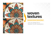 Woven Blanket Mockup, an Apparel Mockup by Mockups Studio (Thumbnail 4 of 9)