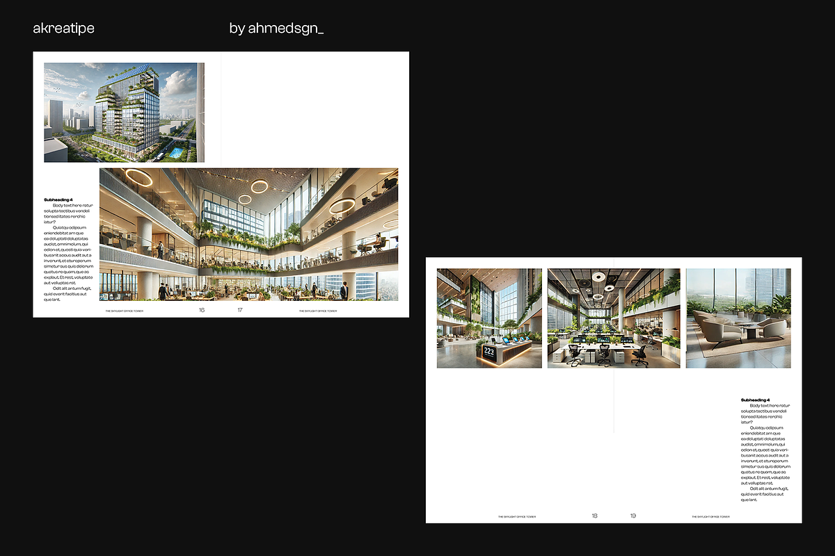 Multipurpose Portfolio Template v2, a Brochure Template by Akreatipe (Photo 2 of 8)