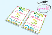 Mother's Day Watercolor Flyer, a Flyer Template by Studio 19 (Thumbnail 2 of 3)