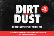 Dirt and Dust - Procreate Brushes, a Brush Add-On by One Pixel (Thumbnail 1 of 6)
