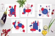 K I T C H E N graphic collection, a Decorative Illustration by Katerina Osa (Thumbnail 3 of 10)
