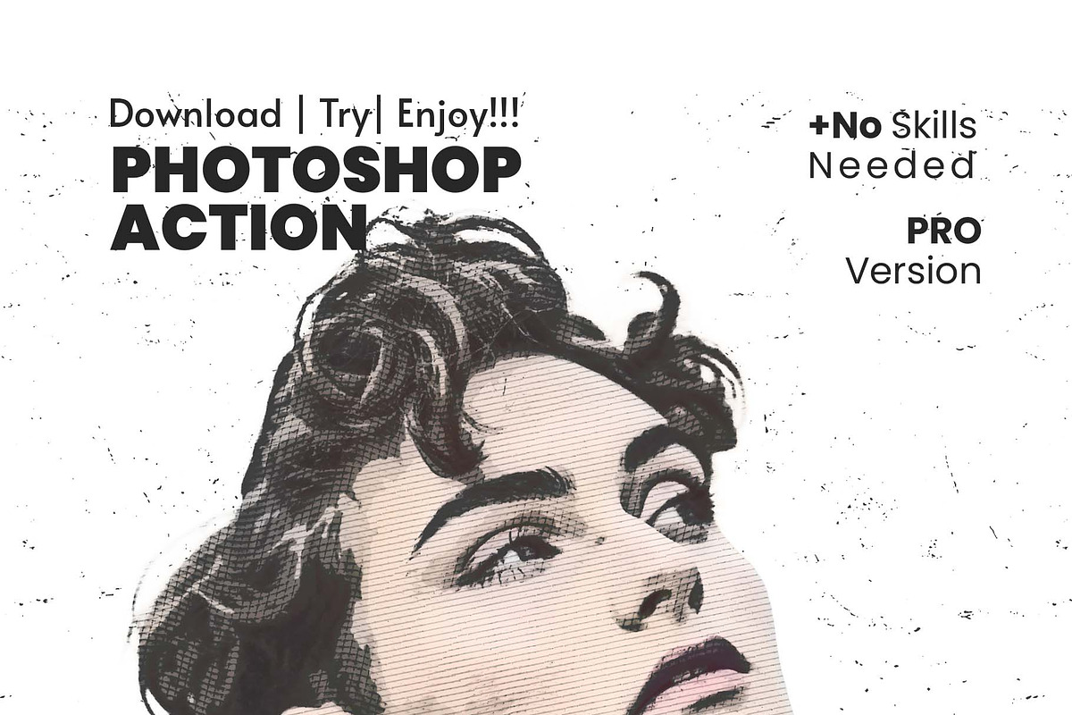 Poster Engraving Photoshop Action, an Action Add-On by MRI STUDIO (Photo 15 of 16)