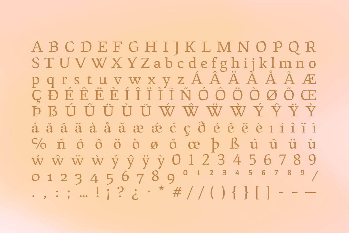 Persika, a Serif Font by Pixeria (Photo 7 of 12)