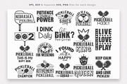 Pickleball Saying Bundle, Sports SVG, a Graphic by Dahuk Design (Thumbnail 2 of 2)