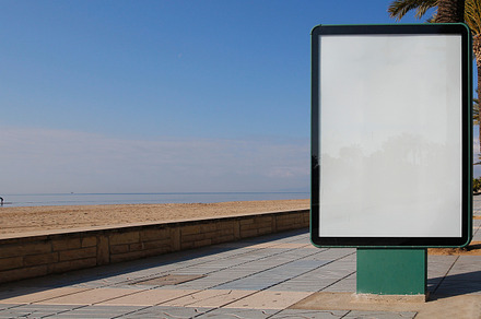 Blank billboard stock photo containing billboard and advertising, a Business Photo by aagafapaperiapunta