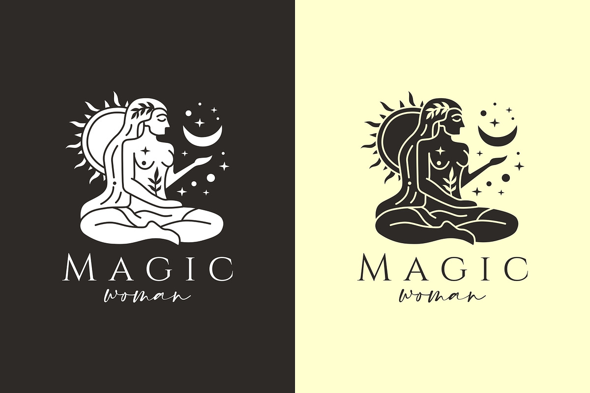 Magic Woman Feminine Celestial Pack, a Templates & Theme by Metrolinevision (Photo 7 of 12)