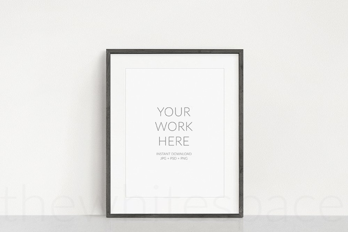 2x3 Ratio - Wood Frame Mockup, a Print Template by The White Space Co. (Photo 7 of 7)