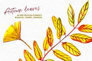 Autumn leaves, a Decorative Illustration by Ann Astro (Thumbnail 2 of 9)