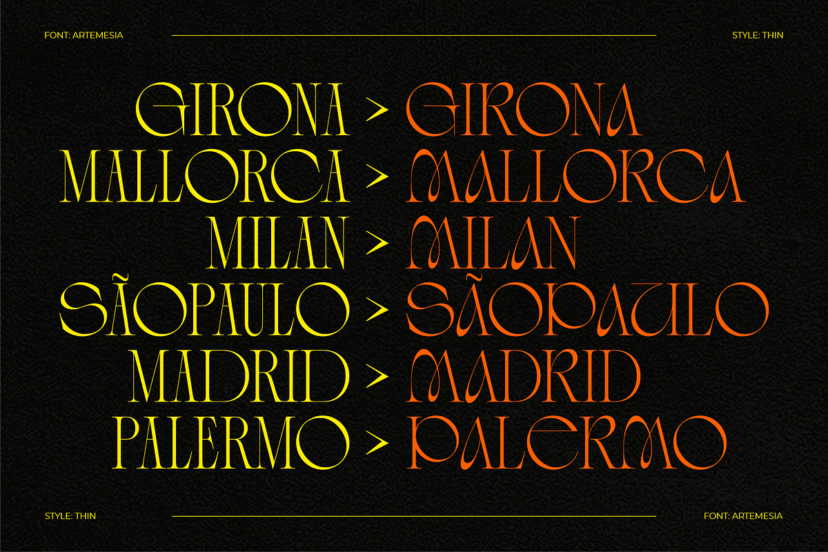 ARTEMESIA – A STYLISH DISPLAY SERIF, a Serif Font by RedyStudio (Photo 2 of 10)