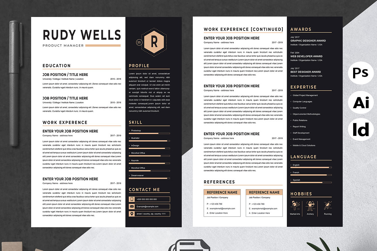 Product Manager Resume, a Resume Template by Attractive Resume (Photo 2 of 3)