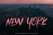 Loving Rose SVG Watercolor Font, a Script Font by SilverStag Type Foundry (Thumbnail 5 of 12)