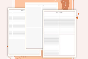 Digital Notes Templates Goodnotes