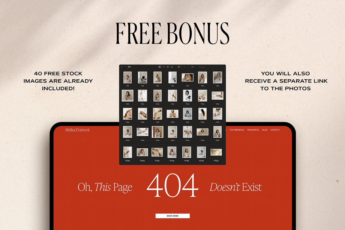 Squarespace 7.1 Website Template, a Squarespace Template by The Soft Voice (Photo 9 of 10)