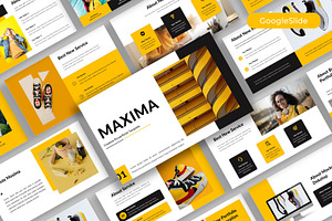 Maxima–Business Google Slide, a Presentation Template by kreatifreya