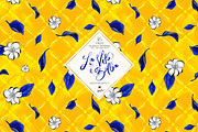 Amalfi Lemons & Mediterranean Tiles, a Pattern Graphic by KaramfilaS (Thumbnail 3 of 23)