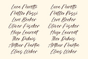 Delight Aurores, a Script Font by operatype.co (Thumbnail 2 of 8)