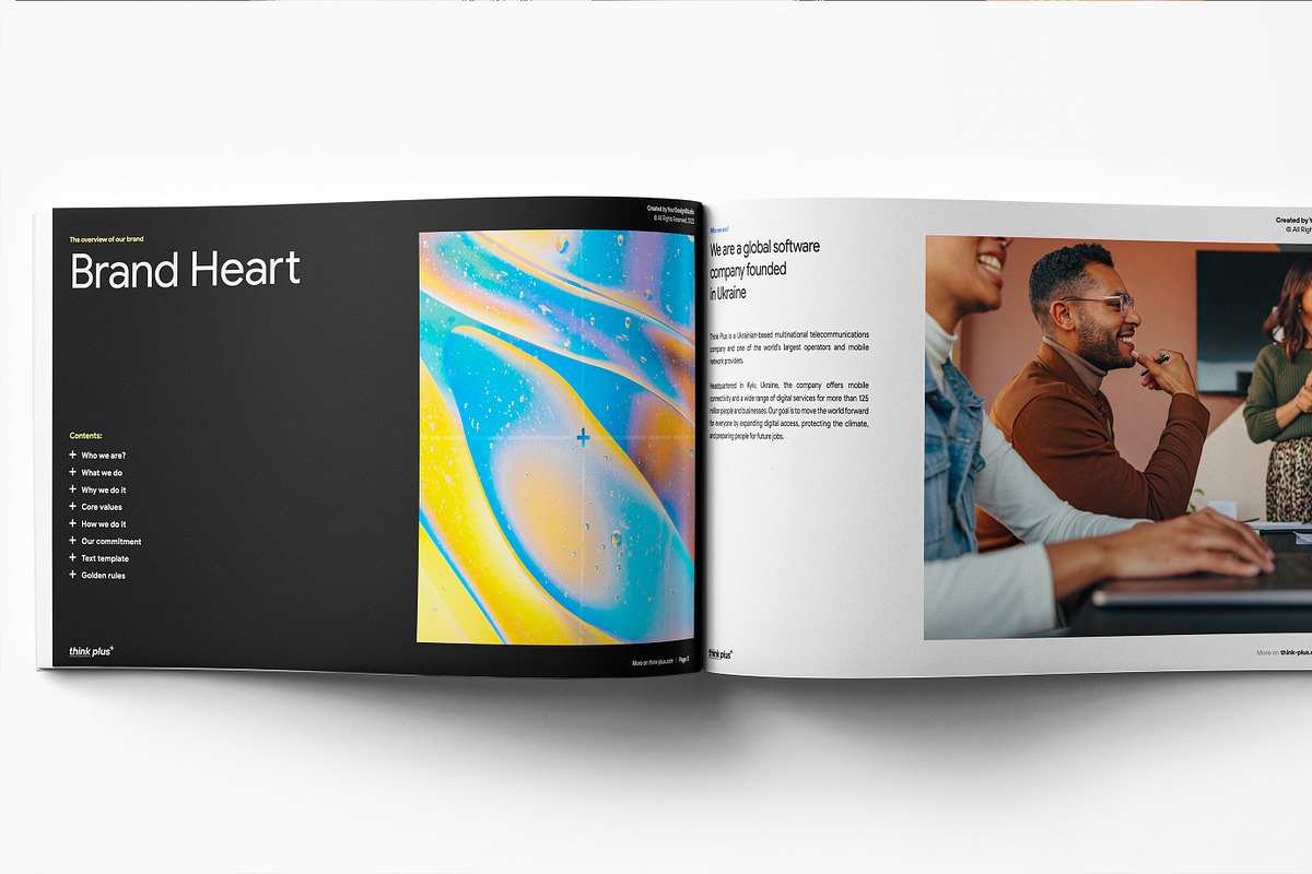 70-Page Brand Style Guidelines, a Presentation Template by Smotrow Related (Photo 2 of 19)