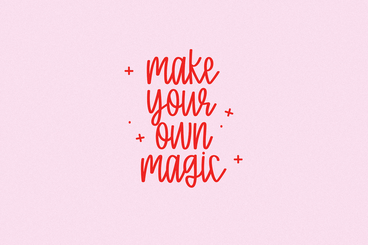 Flower Garden | Cute Script Font, a Script Font by KA Designs (Photo 6 of 12)