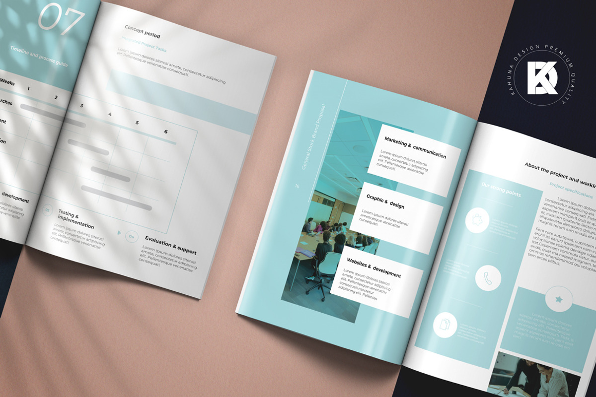Brand Proposal, a Stationery Template by Kahuna Design (Photo 8 of 10)