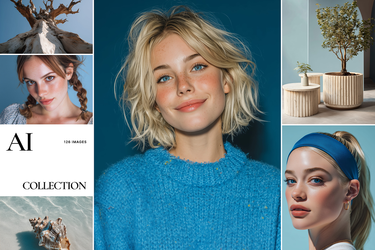 126 Blue Fashion Stock Images, a Beauty & Fashion Photo by Welovegraphics (Photo 4 of 10)