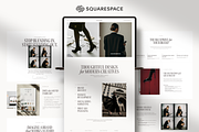 Creative Agency Squarespace Template, a Squarespace Template by Glowup Online (Thumbnail 1 of 8)
