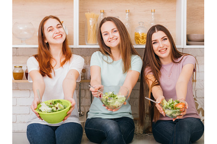 clean eating organic salad recipe, a Food & Drink Photo by Photo Drive Studio