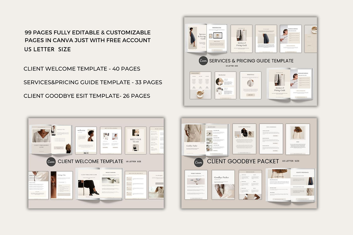 Client Services Experience Bundle, a Brochure Template by Deepa Template Studio (Photo 2 of 20)