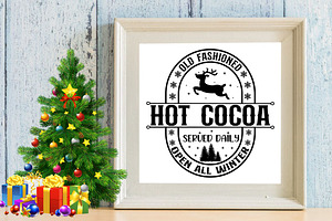 Vintage Christmas Sign SVG Bundle