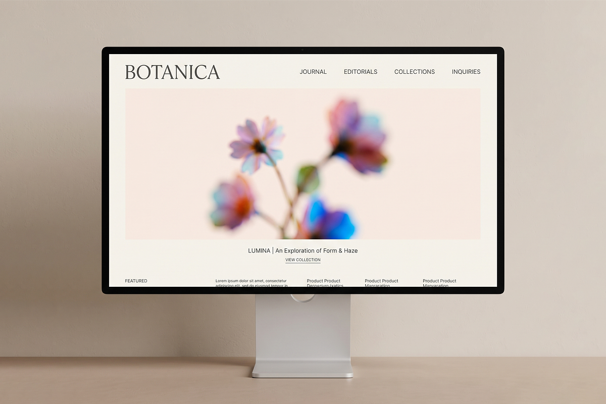 botanica. - Dreamy Blurry Florals, a Background Graphic by Digital Blood (Photo 4 of 8)