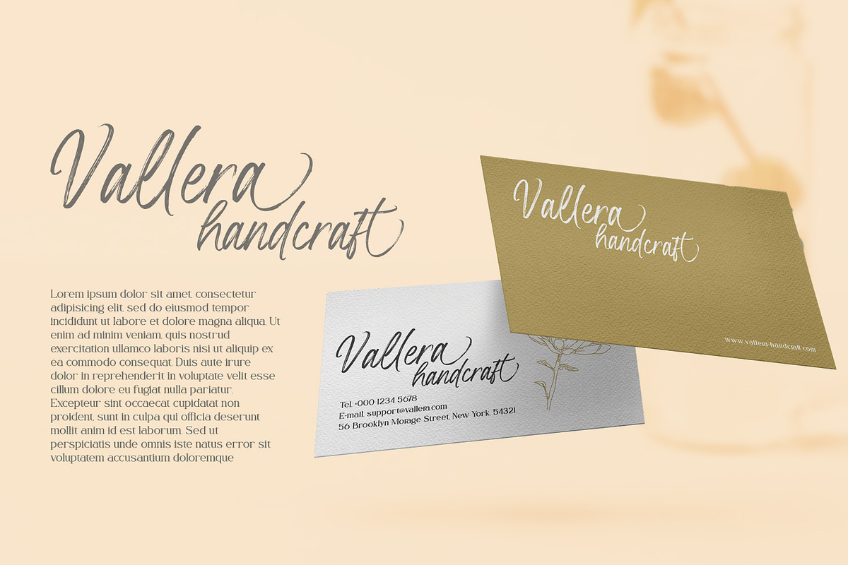 Yellow Palette, a Script Font by din-studio.com (Photo 5 of 10)