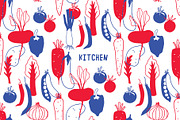 K I T C H E N graphic collection, a Decorative Illustration by Katerina Osa (Thumbnail 1 of 10)