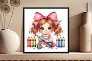 Children Student, Boys & Girls - Cli, an Illustration by DreamCafeArt (Thumbnail 4 of 5)