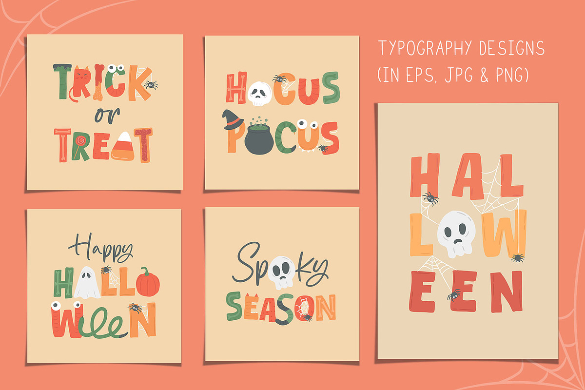 Sweet Halloween Graphic Illustration, a Food Illustration by CreativeChristiana (Photo 2 of 13)